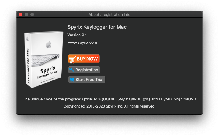 how to install spyrix keylogger for mac