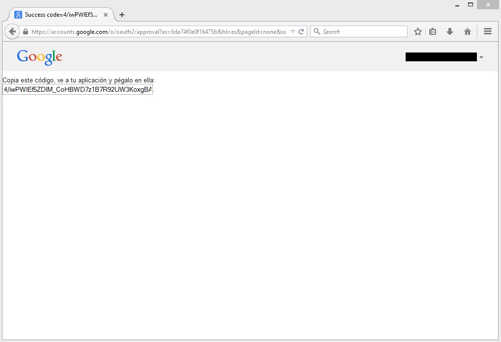 send logs via google drive