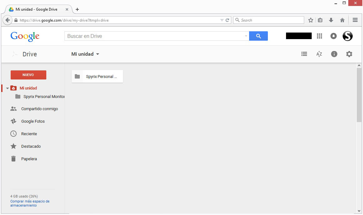 send logs via google drive