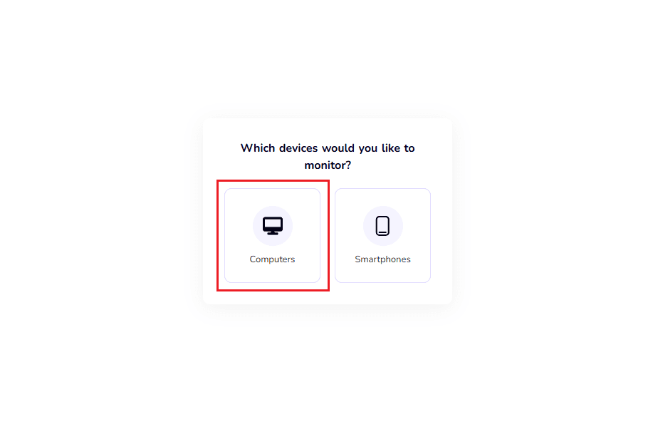 Computers selection