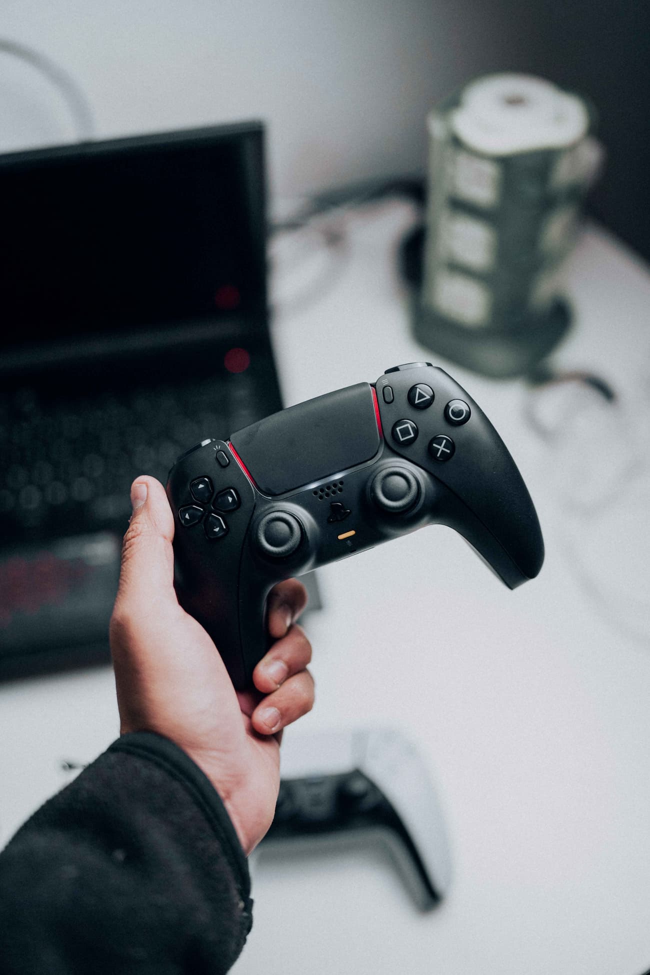 Gamepad in hand