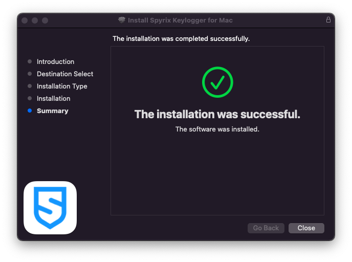 how to install spyrix keylogger for mac