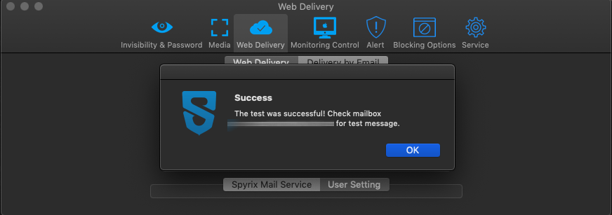 email log delivery