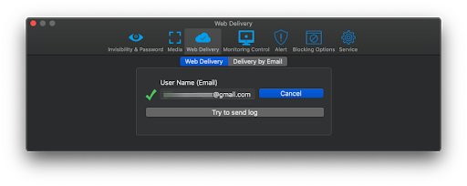 web log delivery