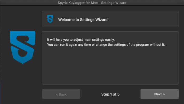 how to install spyrix keylogger for mac