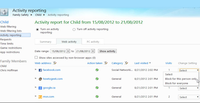 Know The Best Way To Monitor Your Children System Usage On Windows 8