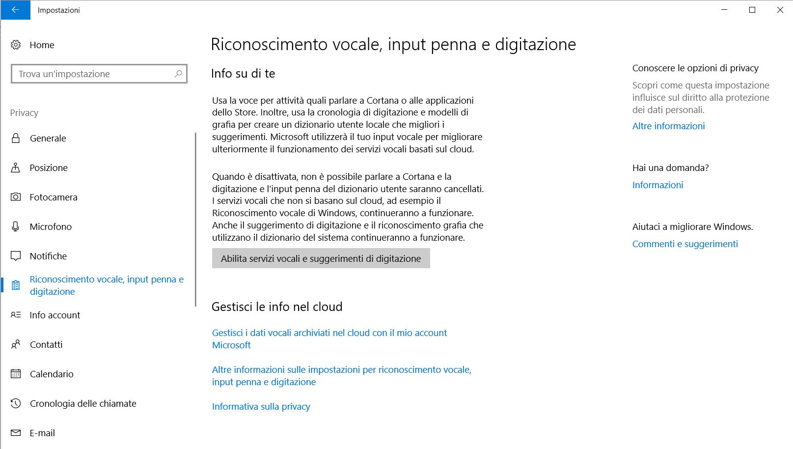 3 metodi per disabilitare il Keylogger Spia incorporato in Windows 10